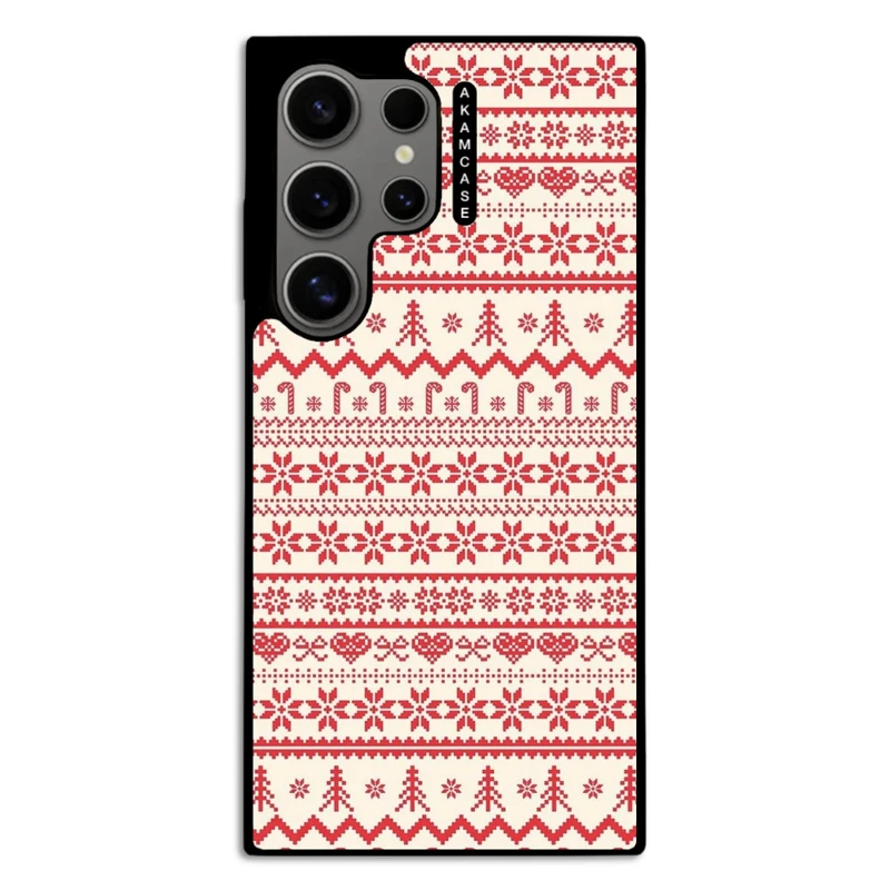 کاور آکام مدل AMC-WSGS24U-CHRISTMAS-1 مناسب برای گوشی موبایل سامسونگ Galaxy S24 Ultra