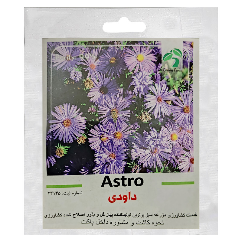 بذر گل داوودی گرین فارم کد GR-DA بسته 2 عددی
