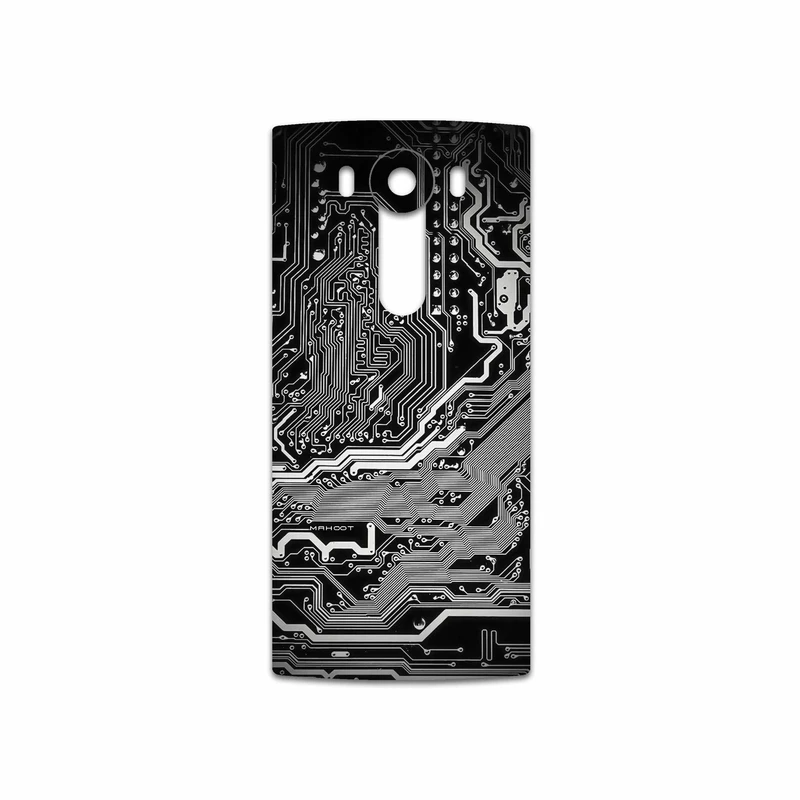 برچسب پوششی ماهوت مدل Black Printed Circuit Board مناسب برای گوشی موبایل ال جی V10