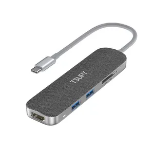 هاب 5 پورت USB-C تی سا پی مدل TP-S05