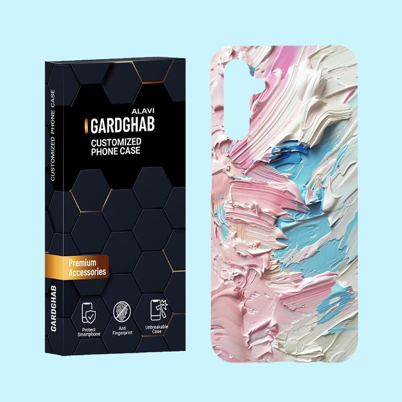 کاور گارد قاب علوی مدل هنری مناسب برای گوشی موبایل سامسونگ Galaxy M14 5G