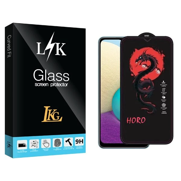 محافظ صفحه نمایش ال کا جی مدل LKK Horo مناسب برای گوشی موبایل سامسونگ galaxy a02
