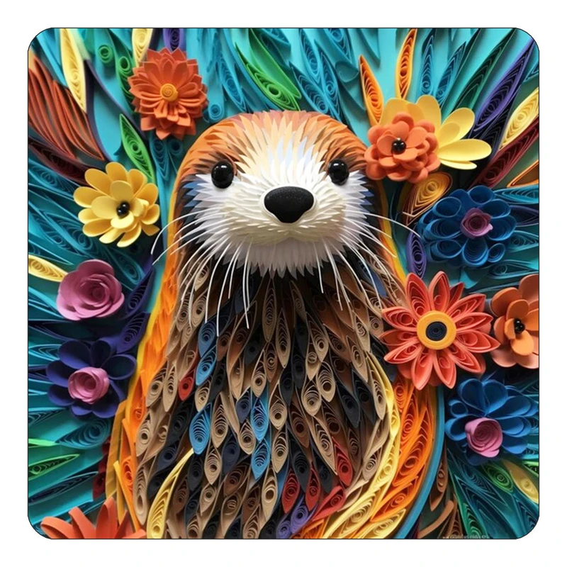 مگنت کاکتی طرح حیوانات رنگی مدل mp26842