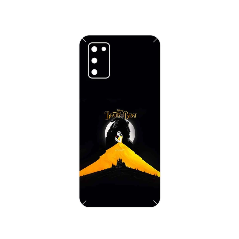 برچسب پوششی ماهوت مدل Beauty and the Beast مناسب برای گوشی موبایل سامسونگ Galaxy A03S