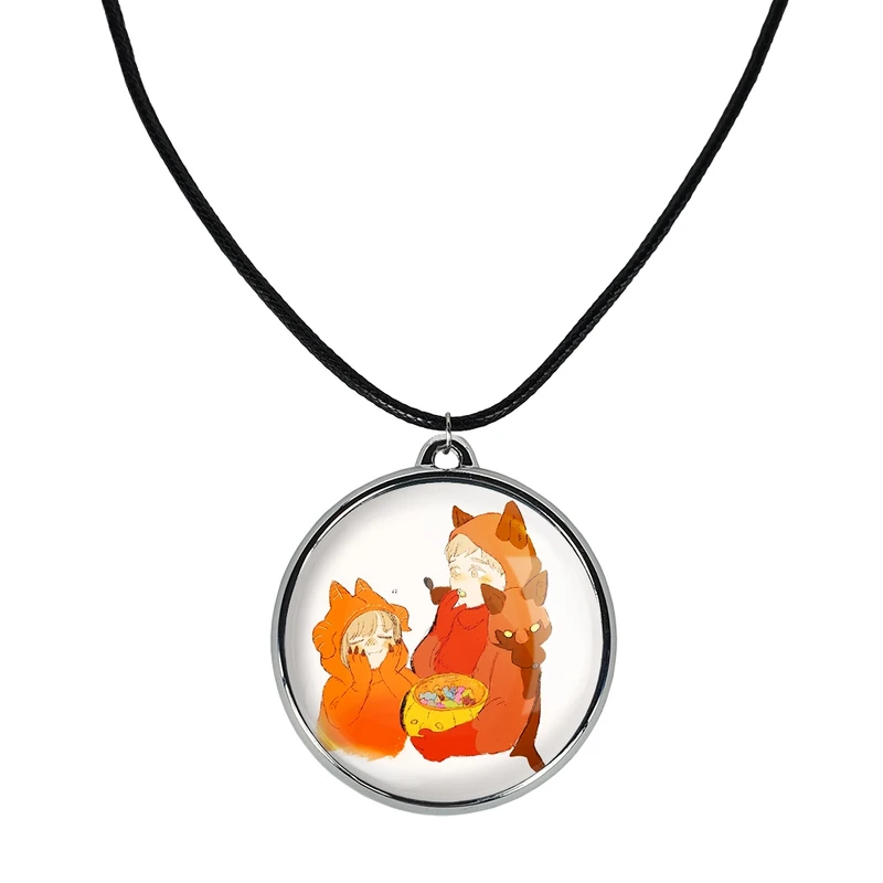 گردنبند خندالو مدل سربروش انیمه خوشمزه در سیاه چال کد 3590435905