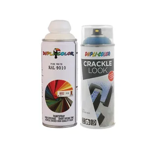 اسپری افکت ترک خوردگی آبی  و سفید براق دوپلی کالر مدل d2 حجم 400 میلی لیتر مجموعه 2 عددی