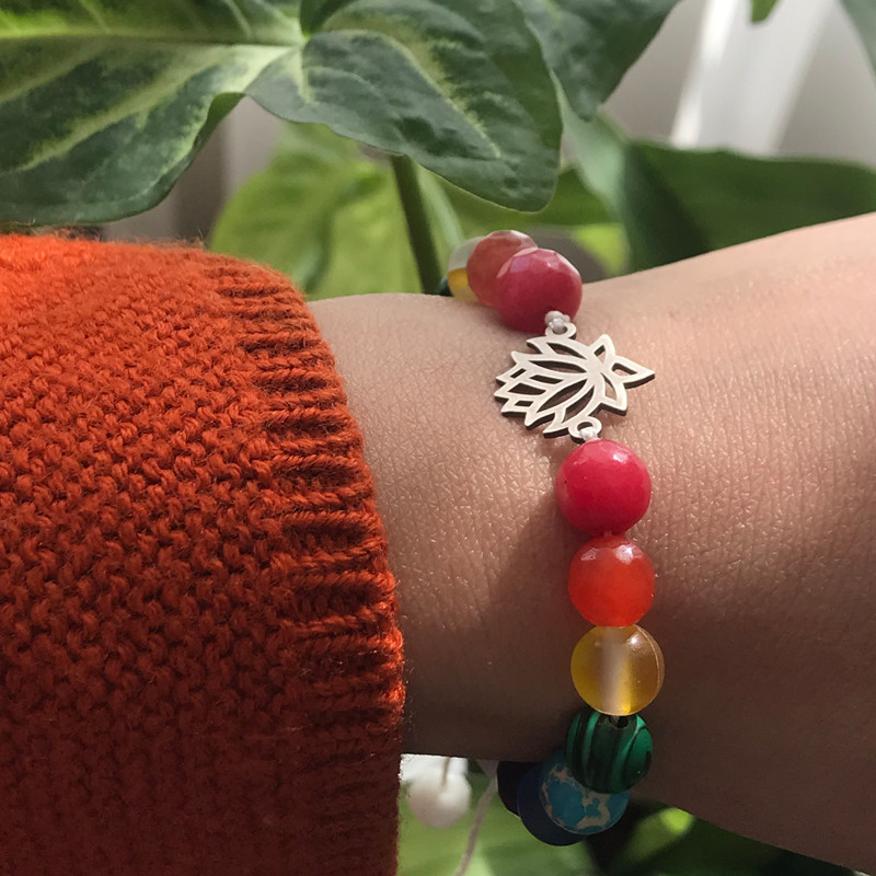  دستبند نقره زنانه مدل گل 