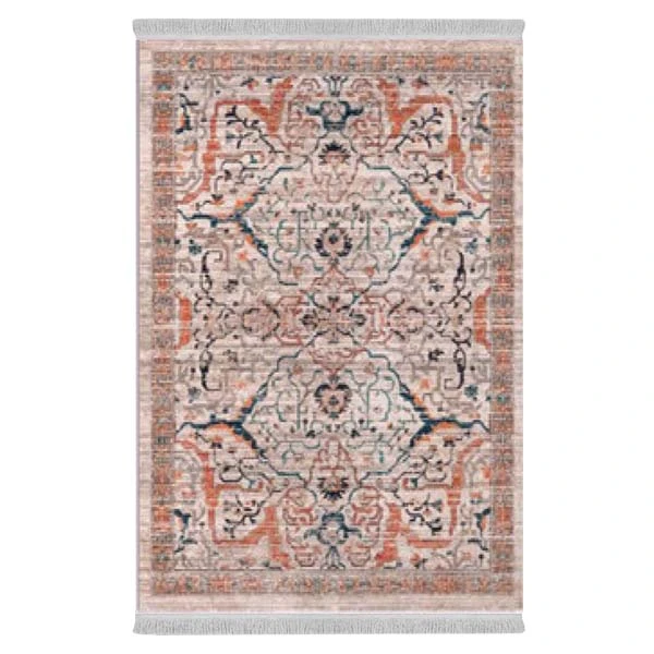 فرش پارچه‌ای دفه مدل فرشینه طرح مدرن  کد 8224