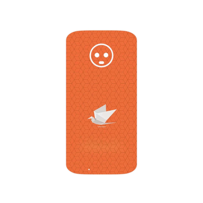 برچسب پوششی ماهوت مدل Minimalist origami bird مناسب برای گوشی موبایل موتورولا Moto G6