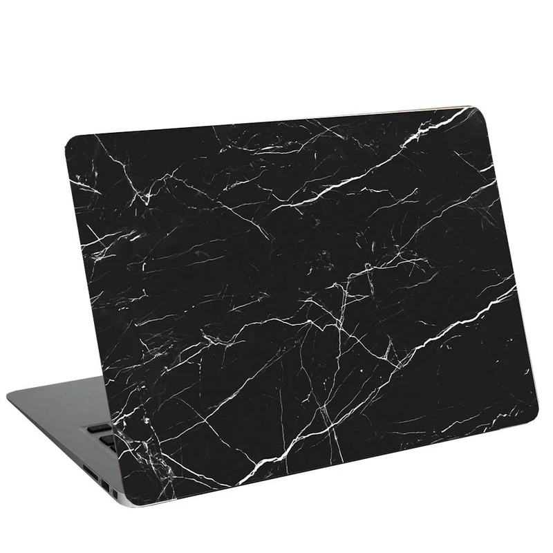 استیکر لپ تاپ طرح Black Marbled کد C-229 مناسب برای لپ تاپ 15.6 اینچ