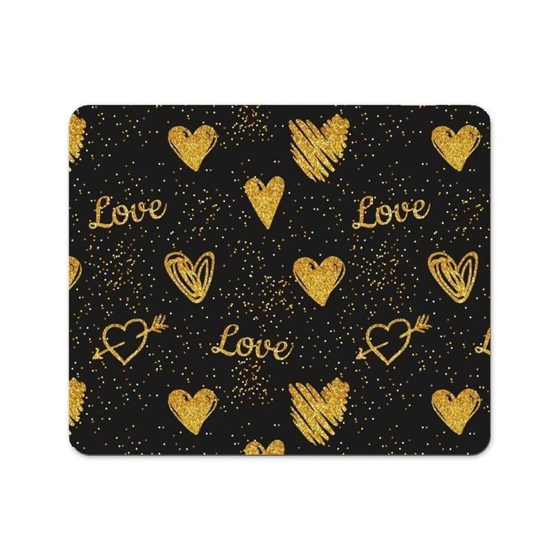 ماوس پد پاد آفرین طرح قلب و عشق کد 366 سایز 19*24 سانتی متر