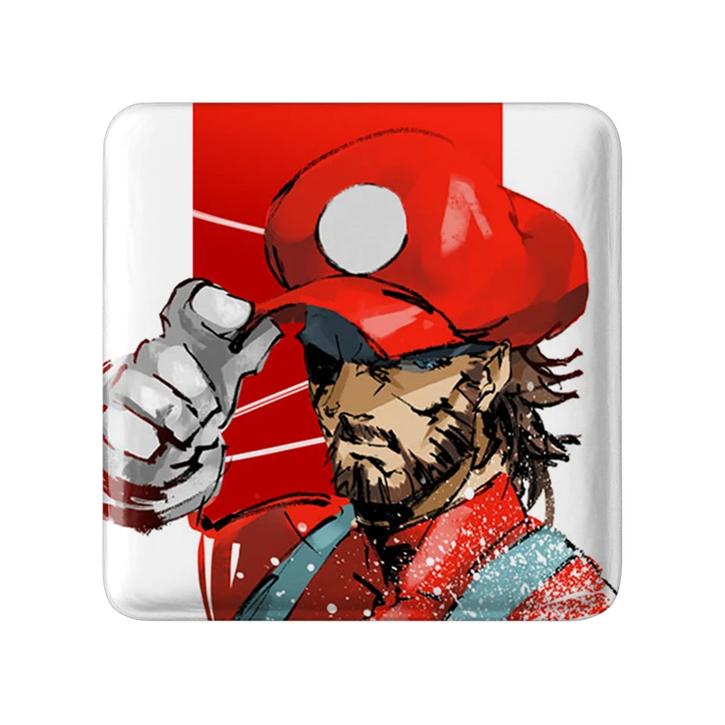 مگنت خندالو طرح بازی متال گیر (Metal Gear) مدل مربعی کد 33158