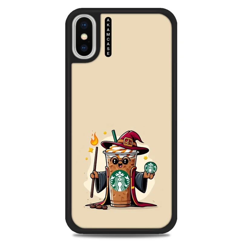 کاور آکام مدل AMC-WAX-STARBUCKS-33 مناسب برای گوشی موبایل اپل iPhone X/Xs