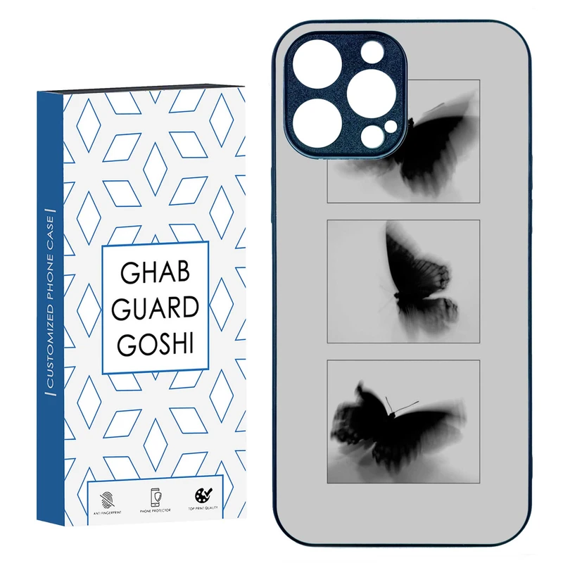کاور قاب گارد گوشی طرح پروانه کد TPU-178 مناسب برای گوشی موبایل اپل IPHONE 15 PRO MAX