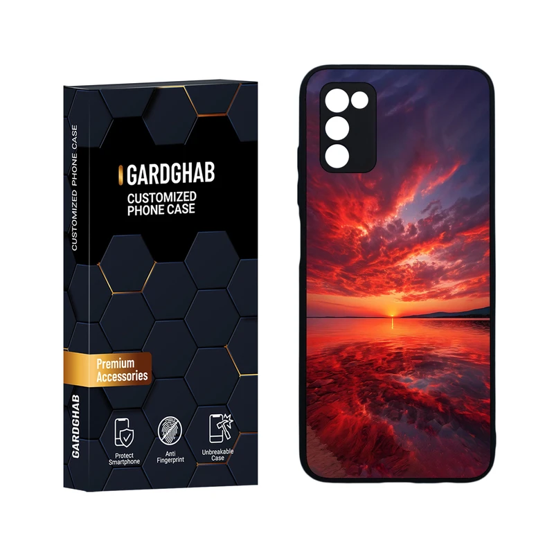  کاور گارد قاب مدل طبیعت مناسب برای گوشی موبایل سامسونگ Galaxy A03s