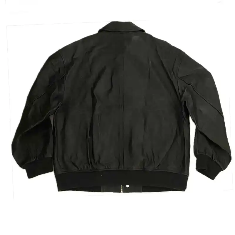 کت چرم مردانه جک اند جونز مدل JJC ALEX