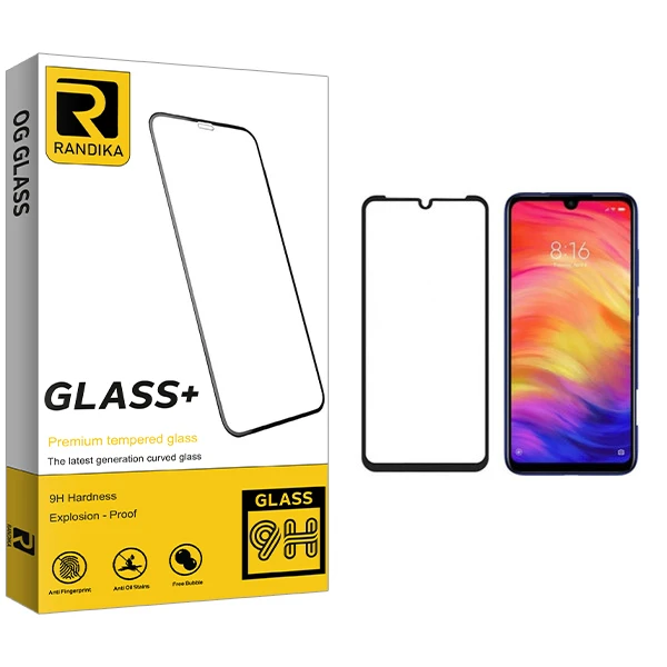 محافظ صفحه نمایش راندیکا مدل GLD مناسب برای گوشی موبایل شیائومی Redmi Note 7