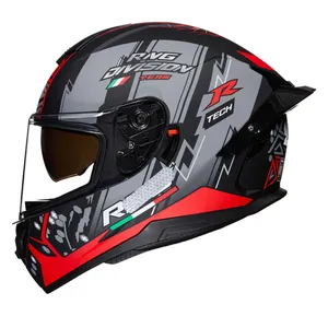 کلاه کاسکت فک ثابت آر ان جی مدل 199LI