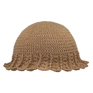 کلاه دستبافت زنانه مدل باکت کد 0111575