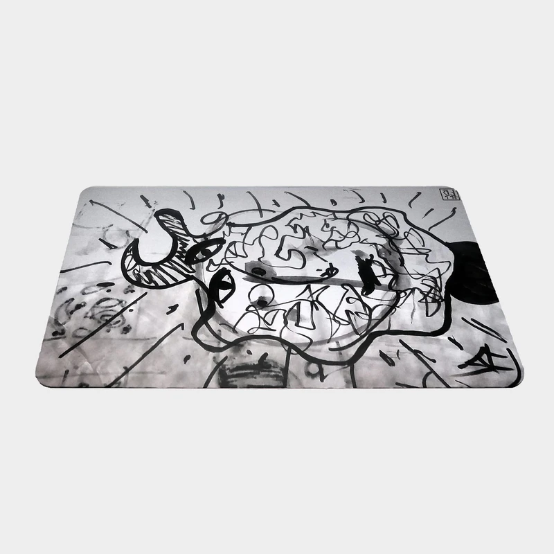 ماوس پد طرح انتزاعی سایز 24x37 سانتی متر