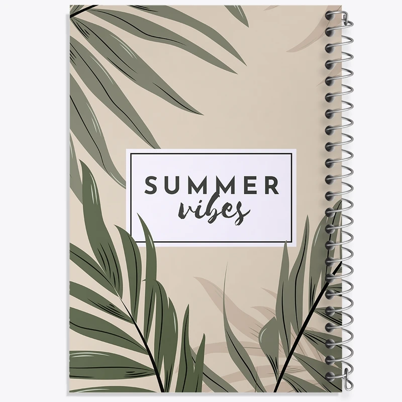 دفتر شطرنجی 50 برگ خندالو مدل تابستان کد F2333