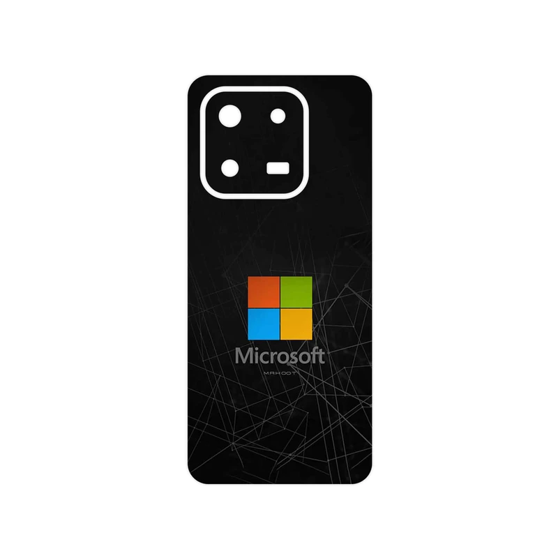 برچسب پوششی ماهوت مدل Microsoft_Logo مناسب برای گوشی موبایل آنر X7d 4G