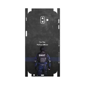 MAHOOT Police Officer-FullSkin Cover Sticker for Samsung Galaxy J6 Plus