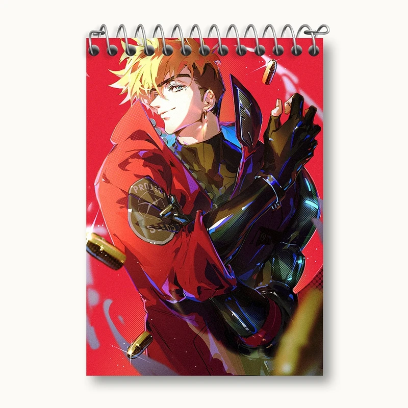 دفتر یادداشت 50 برگ خندالو مدل وش انیمه تریگان (Trigun) کد 36236