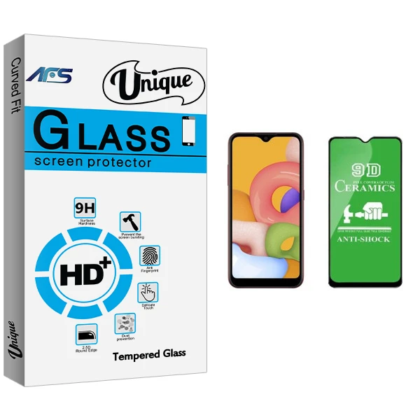 محافظ صفحه نمایش ای اف اس مدل Unique Glass مناسب برای گوشی موبایل سامسونگ Galaxy A21s