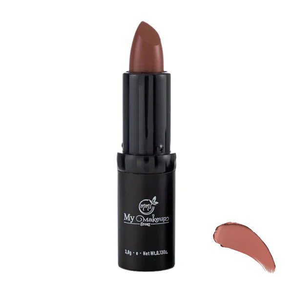 رژ لب جامد مات مای میکاپ استوری مدل LP رنگ هلویی تیره شماره 06