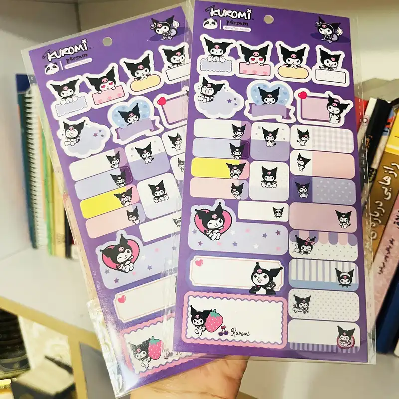 برچسب مدل عنوان نویسی کورومی کد 02