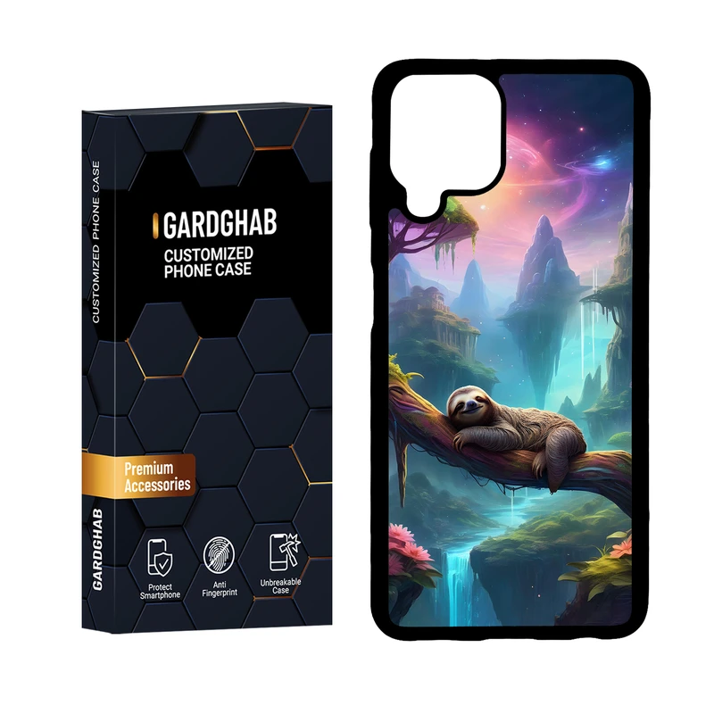 کاور گارد قاب مدل دورژله ای هنری مناسب برای گوشی موبایل سامسونگ Galaxy A22 4G