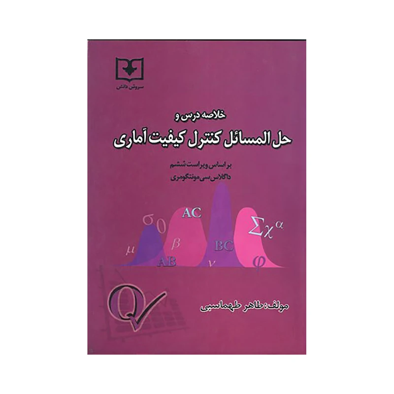 کتاب خلاصه درس و حل المسائل کنترل کیفیت آماری داگلاس سی مونتکومری اثر طاهر طهماسبی انتشارات
سروش
دانش