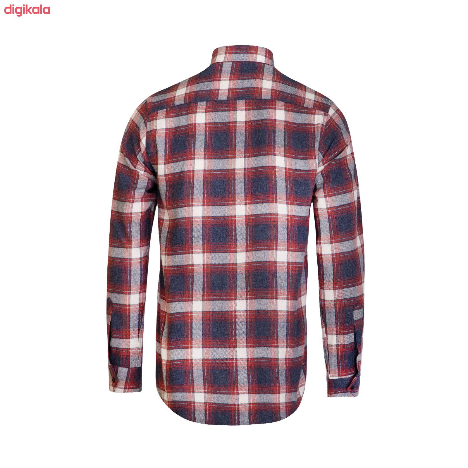 خرید اینترنتی با تخفیف ویژه پیراهن آستین بلند مردانه کوتون مدل 0KAM69416LW