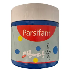 رنگ آبی اکرلیک پارسیفام مدل M.Q2 وزن 350 گرم 