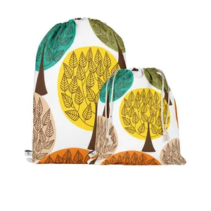 کوله پشتی ورزشی مدوپد طرح درخت پاییز مدل PAT00028 بسته 2 عددی