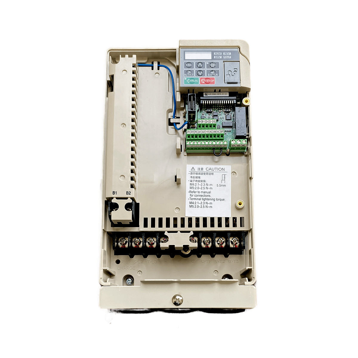 اینورتر یاسکاوا مدل V1000 کد CIMR-VB4A0018 ظرفیت 5.5 کیلووات