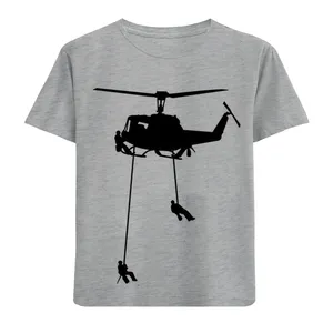 تی شرت آستین کوتاه بچگانه مدل هلی کوپتر F917