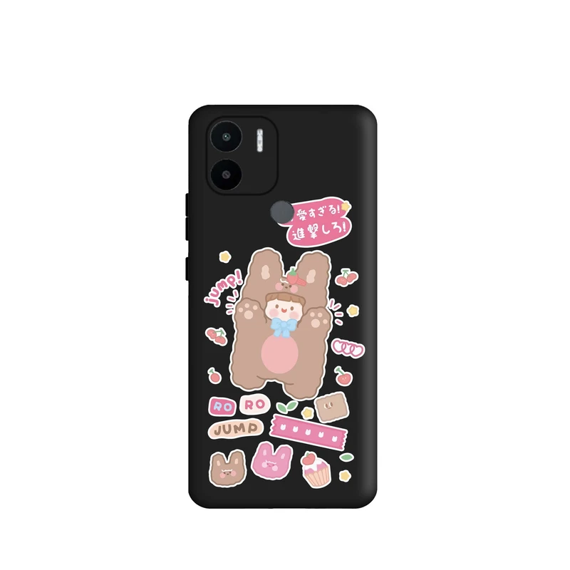 کاور قاب گارد طرح خرسی کد m6094 مناسب برای گوشی موبایل شیائومی Redmi A1 Plus / Redmi A2 Plus