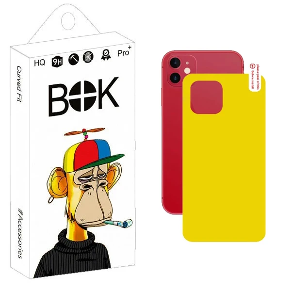 محافظ پشت گوشی بوک مدل Transparent TPU مناسب برای گوشی موبایل اپل iPhone 11