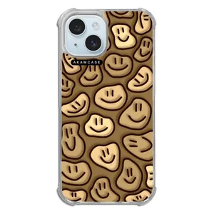 AKAM AMCWTA15-HAPPY FACE1 Cover For Apple iPhone 15