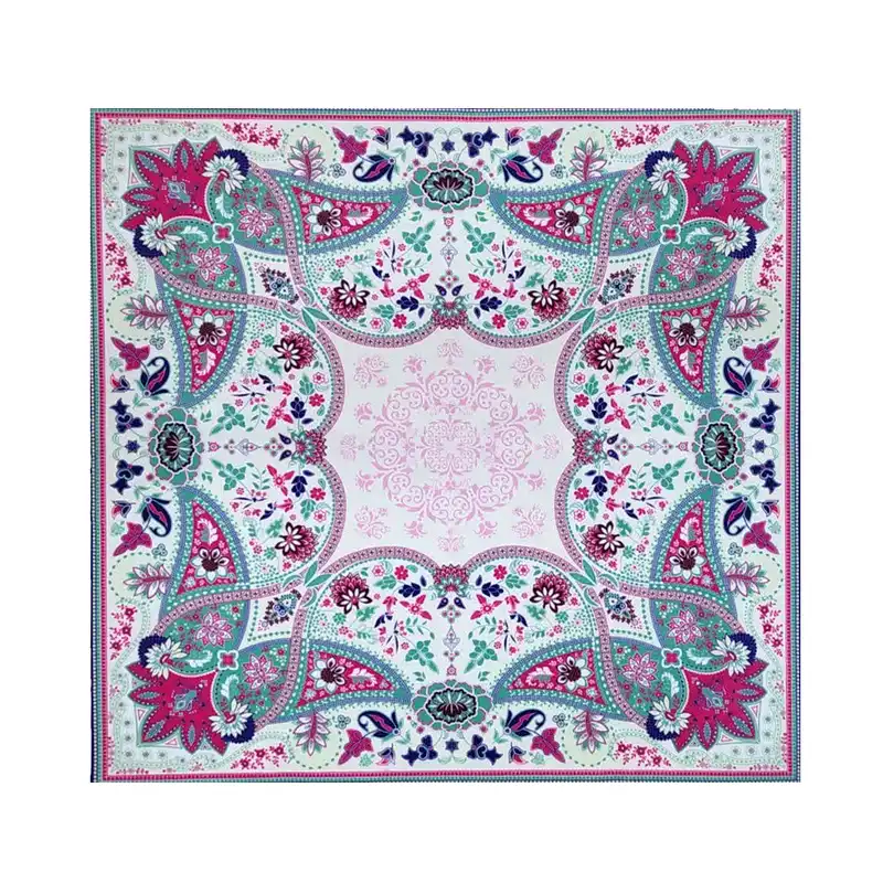 رومیزی مخمل مدل ارغوان