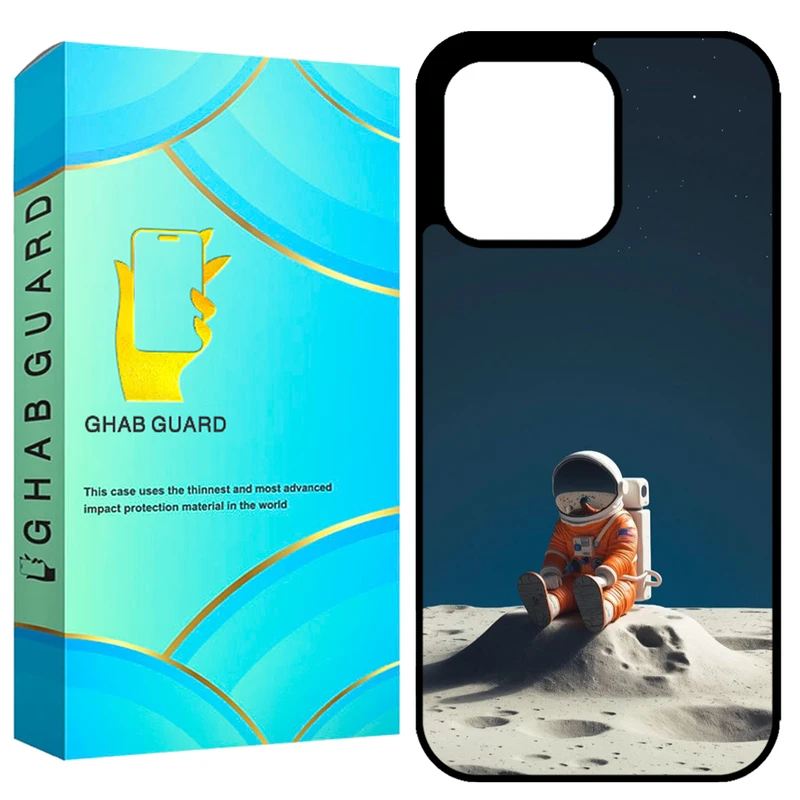  کاور قاب گارد طرح فضانورد مدل GCHP13P مناسب برای گوشی موبایل اپل iPhone 13 Pro