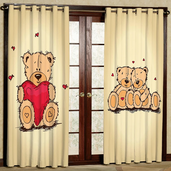 پرده مدل مخمل پانچی کد 119سایز 200x140 سانتی متر