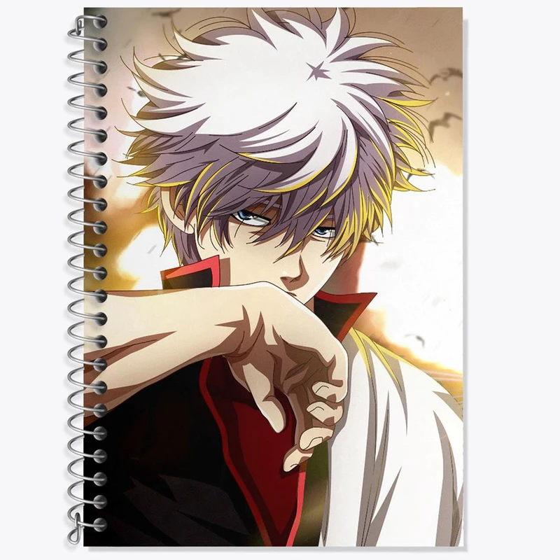 دفتر لغت 50 برگ خندالو مدل گینتوکی انیمه گینتاما کد 12929