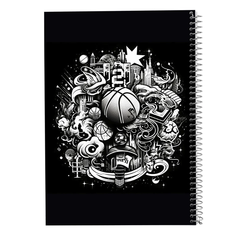 دفتر ژورنال نویسی 50 برگ مدوپد مدل نقطه ای طرح Slam Dunk کد DF2734