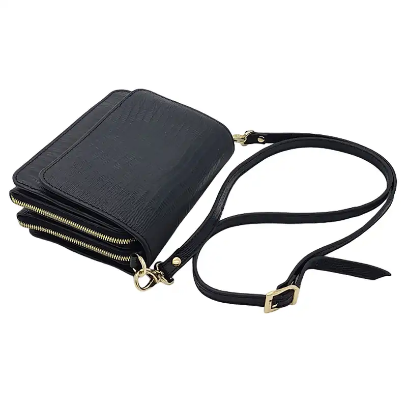 کیف دوشی زنانه مدل ونوس چرم طبیعی گاوی کد S_2820