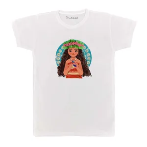 تی شرت بچگانه پرمانه طرح moana کد pmt.2578