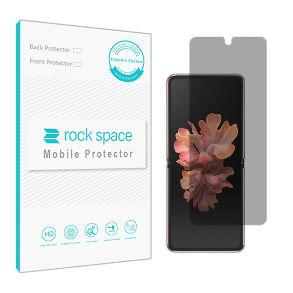 محافظ صفحه نمایش حریم شخصی راک اسپیس مدل HyPRV مناسب برای گوشی موبایل سامسونگ Z flip 5g