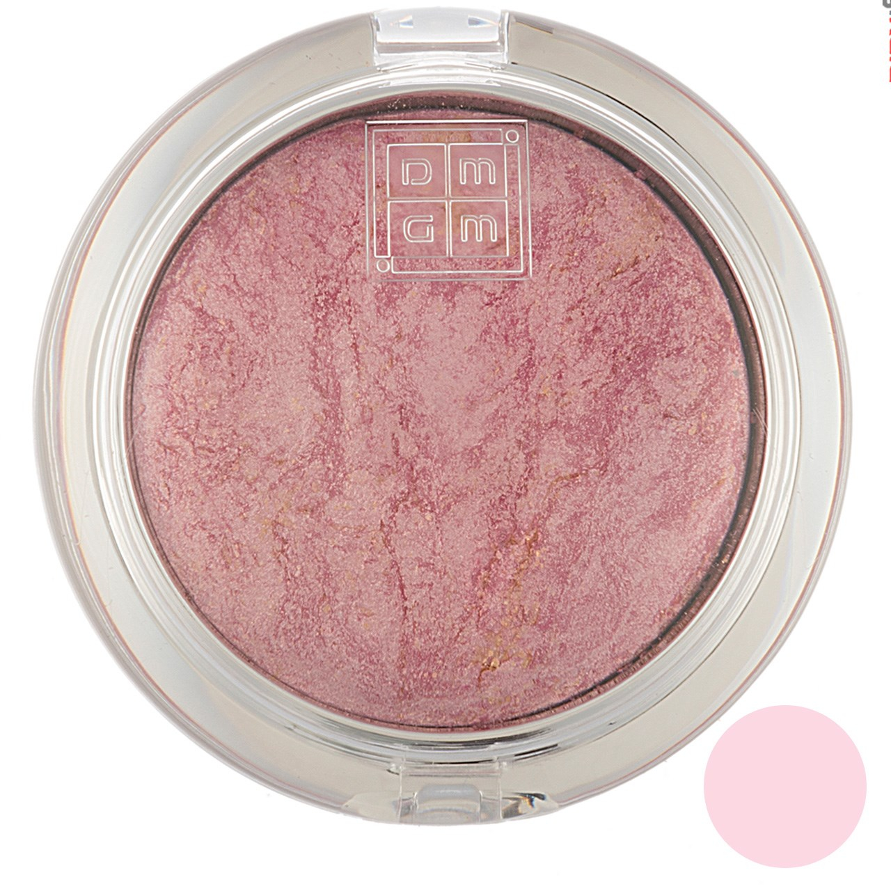 سایه چشم دی ام جی ام سری Spakling Jewels Baked Eyeshadow مدل Pink Spark شماره 03